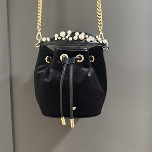 NWOT Juicy Couture Mini Bucket Bag - Black Label
